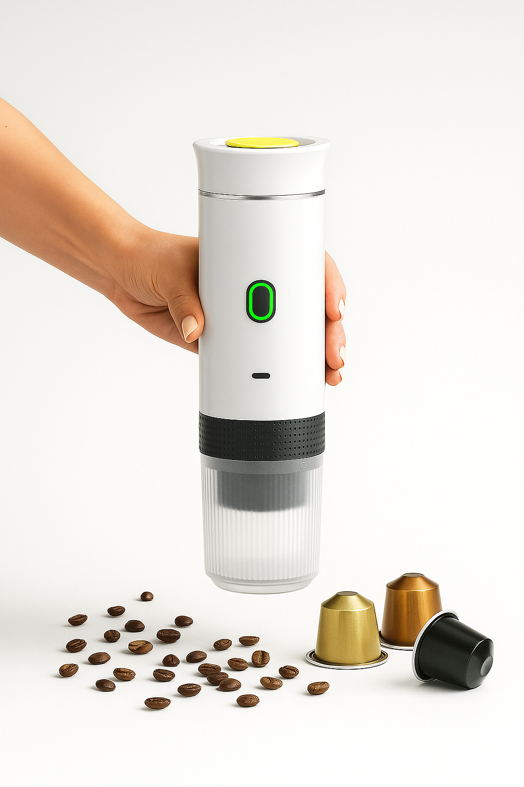Cafetière portable ViVa + capsule réutilisable offerte